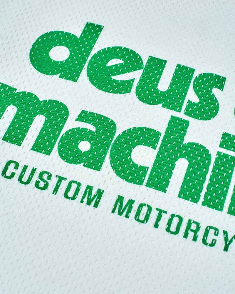 Jersey Regular Fit  Moto Ventura - Branca