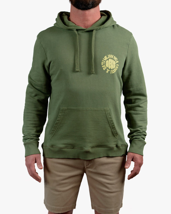Moletom Regular Fit Canggu Surf - Verde