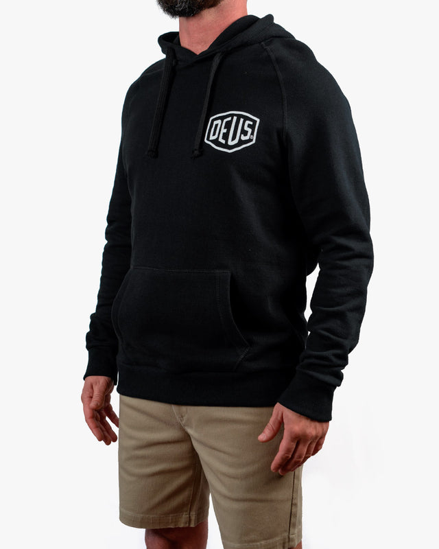 Moletom Classics Regular Fit São Paulo Address Hoodie - Preto