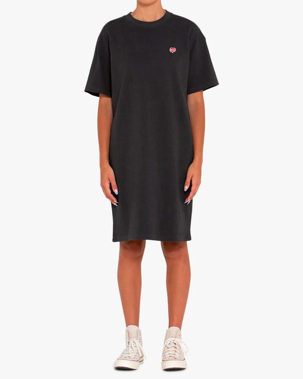 Vestido Camiseta True Romance - Chumbo